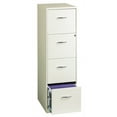 thumbnail image 2 of Realspace - File Cabinet - Smart File Steel Letter-Size File Cabinet - File, Soho, Vertical, 4 Drawer - 18" x 14.25" x 46.375" - 46-3/8" h x 14-1/4" w x 18" d - Pearl White, 2 of 4