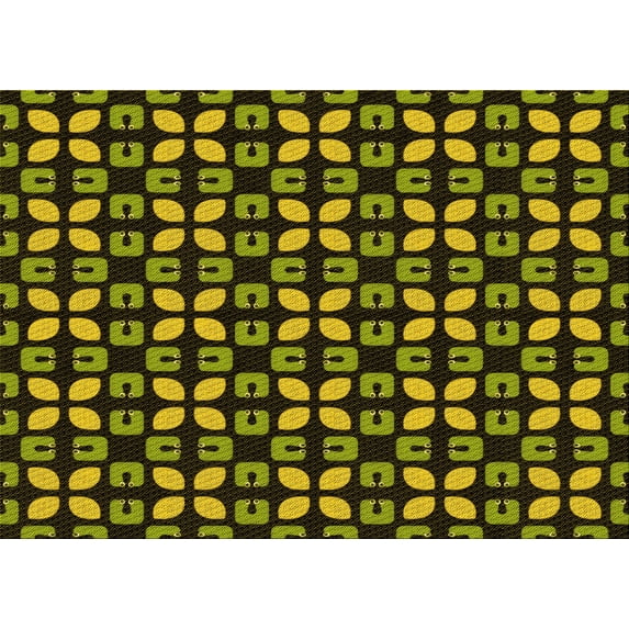 Ahgly Company Machine Washable Indoor Rectangle Transitional Midnight Gray Area Rugs, 7' x 9'