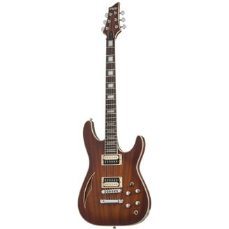 Schecter Guitar Research Corsair Custom Semi-Hollowbody Electric Guitar (Vintage  Sunburst Pearl)