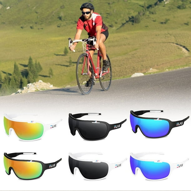 1x Glasses Mountain Bike Goggles Outdoor Cycling Glasses Interchangeable  Lenses 