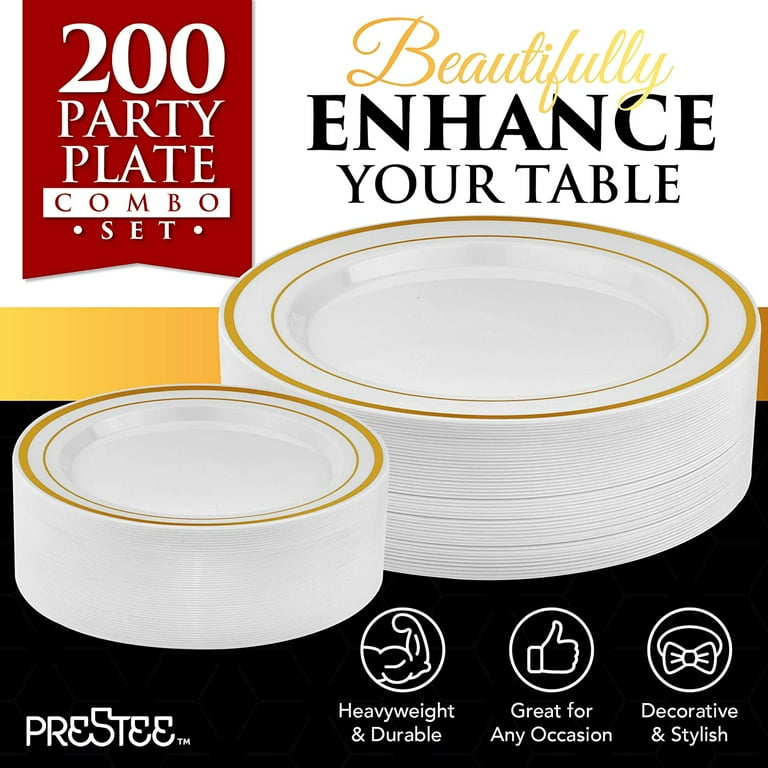 Decorative clearance plastic plates