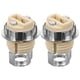 thumbnail image 1 of 2 casquillos de rosca G9 de cerámica para bombillas, repuesto, 1 of 6