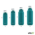 thumbnail image 4 of Botella de agua Ello Cooper 1.2 L de acero inoxidable con pajita Antigua, 4 of 7
