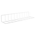 thumbnail image 5 of HUBERT® L Shape Wire Fence Divider White Epoxy Coat - 24"L x 4" and 6" Sides, 5 of 5