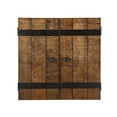 thumbnail image 4 of Drifter Solid Wood Dartboard & Cabinet Set - Rustic Oak, 4 of 5