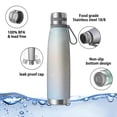 thumbnail image 4 of 29oz Insulated Water Bottle with Tea Infuser, Stainless Steel Travel Mug, Ice Frozen Print, 4 of 6