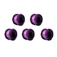 thumbnail image 2 of NIBOLOG 5Pcs Bike Bicycle Aluminum Alloy Chainring Bolts Disc Single Chainwheel Screws, 2 of 6