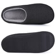 thumbnail image 3 of EastVita Slippers for Men and Womens Cozy Memory Foam Slippers Two-Tone Closed Toe Slip On Couples House Shoes Bedroom Indoor Outdoor, 3 of 8
