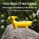 thumbnail image 5 of Lindas estatuas de jardín para perros de plátano, adornos creativos de resina para jardín, divertidas estatuas de perros adecuadas para el hogar, patio, jardín, oficina, decoraciones al aire libre, estante colgante para regalos de jardín Sincero Electrónica, 5 of 5