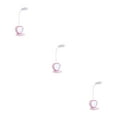thumbnail image 1 of Lámpara de escritorio LED recargable Matsuzay con portalápices flexible y ajustable color rosa, 1 of 6