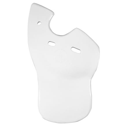 UPC: 0016562235170 | Markwort C-Flap Jaw and Cheek Protection for Left Handed Batter – White