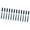Black, variant on Bulk Set of 12 Mark Proof Markers Tall Capacity Toner Supply Ergonomic Grip Office Workshop Essential