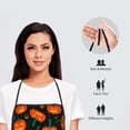 thumbnail image 4 of Zufioo Pumpkin Fallen Leaves Print Tie-up Apron, Unisex Kitchen Apron - Oil-proof, Stain-proof and Waterproof, Suitable for Restaurants and Service Industries-One Size, 4 of 9