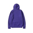 thumbnail image 3 of Yuemengxuan Unisex Solid Color Hooded Sweatshirt, Loose Fit Long Sleeve Pullover  with Front Pocket, 3 of 4