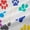 White Blue, variant on Erosebridal Bear Animal Print Black Out Curtains, Cute Cartoon Stars Curtains Pack of 2 (42x63 Each)