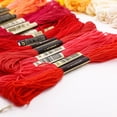 thumbnail image 4 of 200 Skeins of 8M Multi-color Cotton Cross Stitch Embroidery Threads Floss Sewing Threads (Random Color), 4 of 7