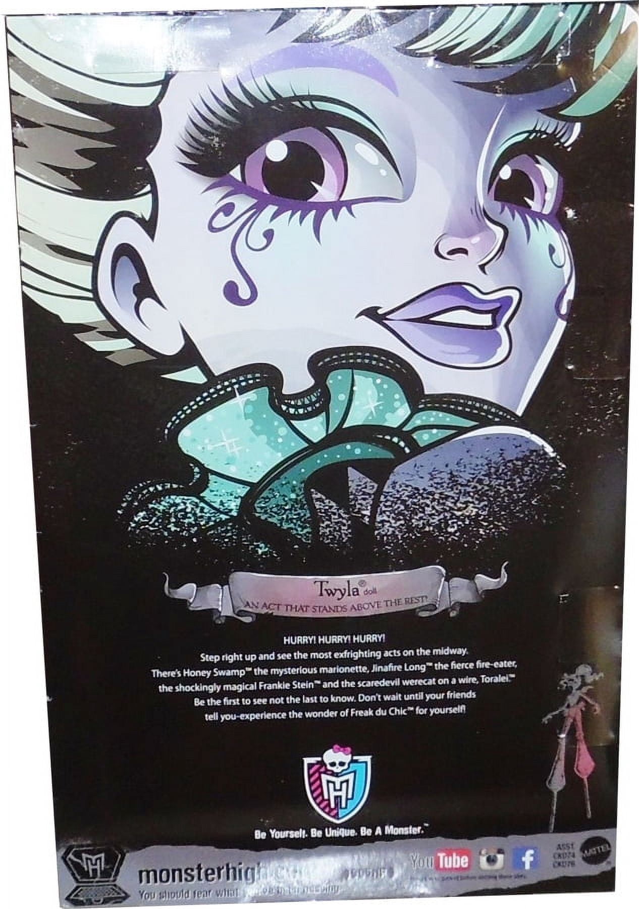 Monster High Freak du Chic Twlya Doll Daughter Of The Boogey Man