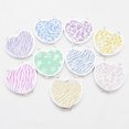 thumbnail image 2 of EeaseCA Mini Pocket Heart Shaped Makeup Mirror Cosmetic Compact Mirrors Portable Double Sides Make up Mirror for Women (Random Color), 2 of 7