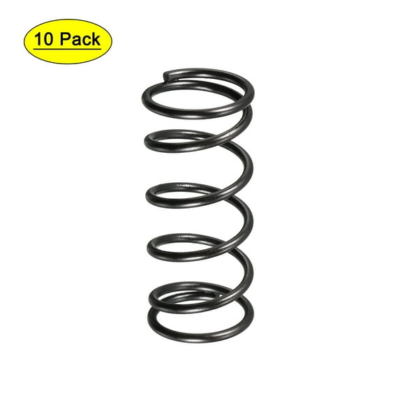 13mm Outer Diameter 1.2mm Wire Dia 30mm Long Compression Spring 10Pcs
