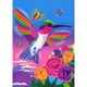 thumbnail image 1 of Taladro diamante pintura (DE5540) DIY flores pájaro mosaico completo arte decoración del hogar 20X30cm Hugtrwg Para estrenar, 1 of 1