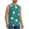 thumbnail image 2 of Balery Love Dog Men's Sleeveless Muscle Shirts Workout Tank Top, Moisture Wicking, Odor Protection-, 2 of 8