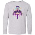thumbnail image 3 of Inktastic Beautiful Purple Anime Witch Long Sleeve Youth T-Shirt, 3 of 5