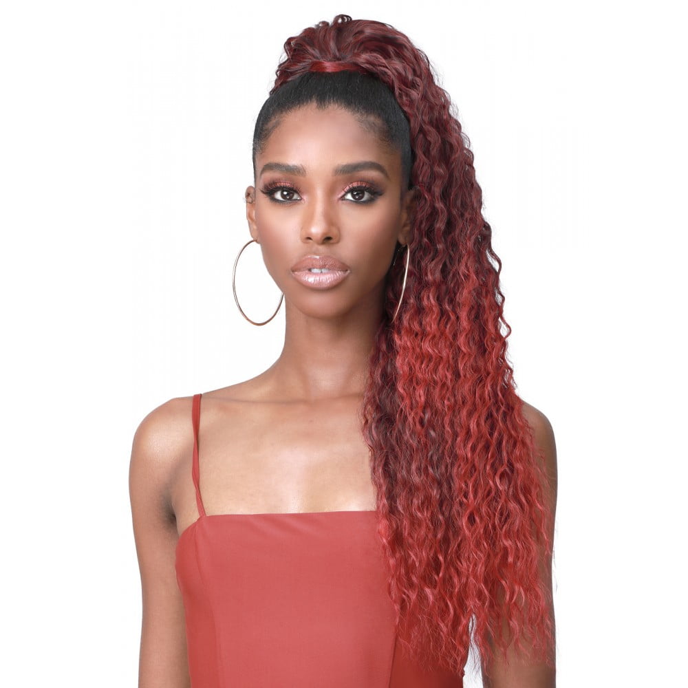 Ebo Synthetic Heat Resistant Wrap Around Ponytail Hair  display picture 1