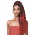 thumbnail image 6 of Ebo Synthetic Heat Resistant Wrap Around Ponytail Hair Extension Brazilian Wave 30" (#T2/613 Brown / Blonde ), 6 of 7