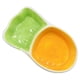 thumbnail image 1 of Ceramic Dog Bowls Rabbit Design Creative Pet Feeder Safe Environmental Friendly 2Pcs, 1 of 5
