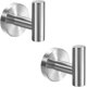 thumbnail image 1 of 2 piezas de gancho de toalla, acero inoxidable Sus304 de níquel cepillado, bata, gancho para ropa, gancho de pared moderno, adecuado para baño, cocina, garaje Feliz Sencillez, 1 of 4