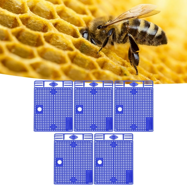 Herwey Queen Excluder, Harmless Queen Bee Cage For Beehive For Beekeeping For Queen