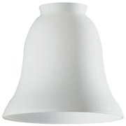 Westinghouse Lighting 8122700 2.25 in. White Opal Bell Lamp Shade - Pack of 6