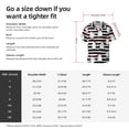thumbnail image 5 of Lsque Cute Chicken print Men's Cuban Collar Short Sleeve Shirt Summer Beachwear Casual Button Down Fashionable Vacation Leisure Shirt-Small, 5 of 7