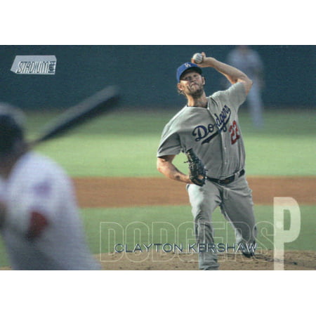 2018 Topps Stadium Club #276 Clayton Kershaw Los Angeles Dodgers Baseball Card - (Best Way To Dodger Stadium)