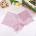 thumbnail image 6 of Women's Lace Hipster Panty - Semi-Sheer Seamless Soft Underwear with Cotton Liner, 6 of 6