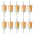 thumbnail image 1 of Universal Gasoline Inline Fuel Filter,10 Pack,For Cars Rvs Tractors And More, 1 of 8