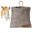 thumbnail image 3 of Greeniant 2 bolsas portátiles grises para golosinas para perros con ingredientes seguros y bolsas de golosinas con revestimiento especial, Suministros para perros, 3 of 6
