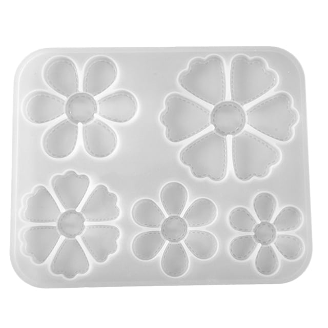 BEADCEST Polymer Clay Mold White Silicone 1Pack for Friends