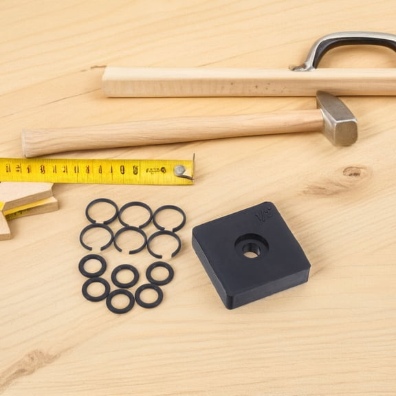 MEIBUTYUP Rubber Retaining Clamps Black Heavy Duty for Wrench Accessories 13Pcs