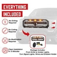 thumbnail image 2 of AMERICAN MODIFIED Grille en Maille Style Raptor Compatible avec Ford F150 2021-2023, 2 of 11