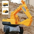 thumbnail image 3 of Simulation Inertial Engineering Vehicle Engineering Construction Truck Excavator Digger Vehicle Car Toy Kids Gift Ne BR Child Educational Interactive Toy Gift, 3 of 11
