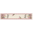 thumbnail image 4 of Happy Easter Bunny Egg Table Runners 12x70inch, Farmhouse Rustic Wood Cotton Linens Table Cloth Dresser Scarves for Parties Wedding, Coffee/Dinning Table Runner, Home Decorations, 4 of 9
