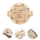 thumbnail image 5 of Tablero de laberinto redondo de madera con bolas de canicas, juego de mesa para niños pequeños para educación temprana., 5 of 7