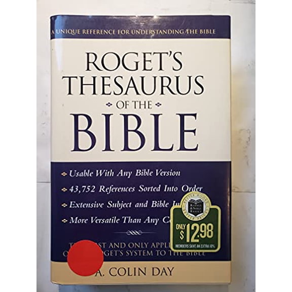 Pre-Owned Roget's Thesaurus of the Bible Paperback