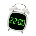 thumbnail image 1 of Luzkey Electronic LED Alarm Digital Alarm Clock Tabletop Clock for Office Dormitory Green, 1 of 8