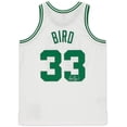 thumbnail image 3 of Larry Bird Boston Celtics Autographed White Mitchell & Ness Swingman Jersey - Fanatics Authentic Certified, 3 of 4