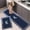 Navy, variant on Konghyp Kitchen Mat Set – Seaweed Mud Cushion, Ergonomic Standing Desk Mat for Office, Laundry Room, Watertight, Comfortable Anti-Fatigue Floor Mat