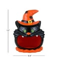 thumbnail image 3 of Mr. Halloween 12" Motion Activated Ceramic Black Cat Candy Bowl, 3 of 4