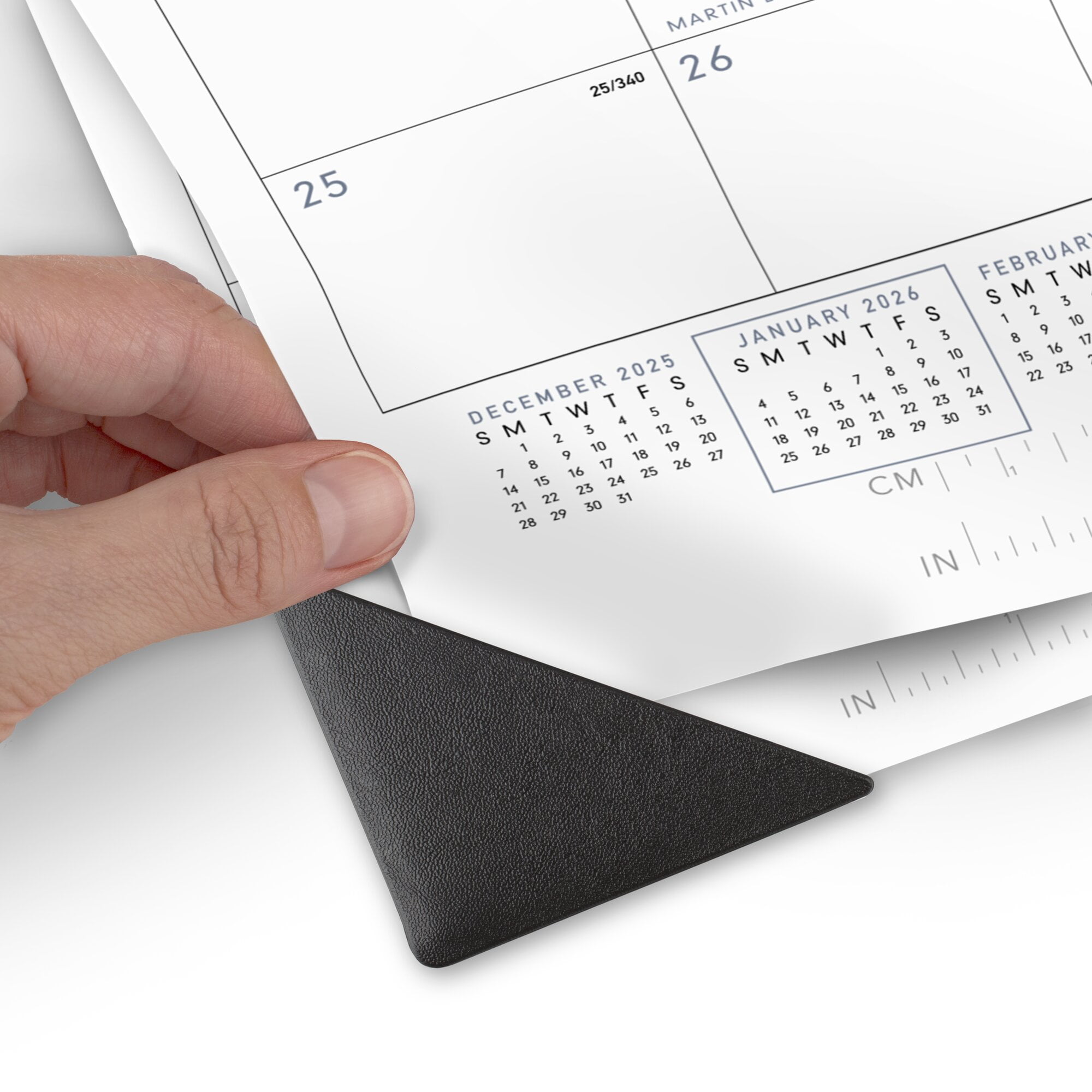 AT-A-GLANCE Contemporary 2026 Monthly Desk Pad Calendar Standard 21 34 x 17 -