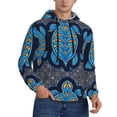 thumbnail image 2 of Daiia Turtle for Men's Fashion Hoodies & Sweatshirts with Kangaroo Pocket Hooded Sweatshirt Breathable & Moisture Wicking-X-Large, 2 of 7